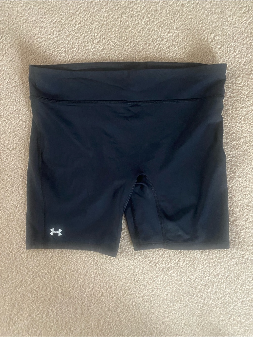 XLARGE.  UNDER ARMOUR RUNNING BIKER SHORTS